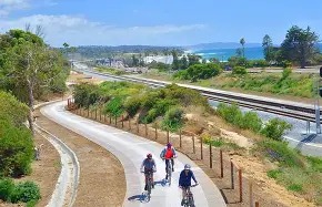 Heritage bike path