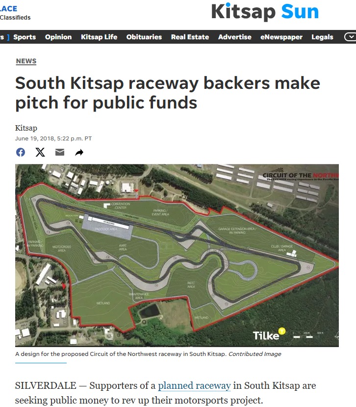 Circuit of the Northwest raceway